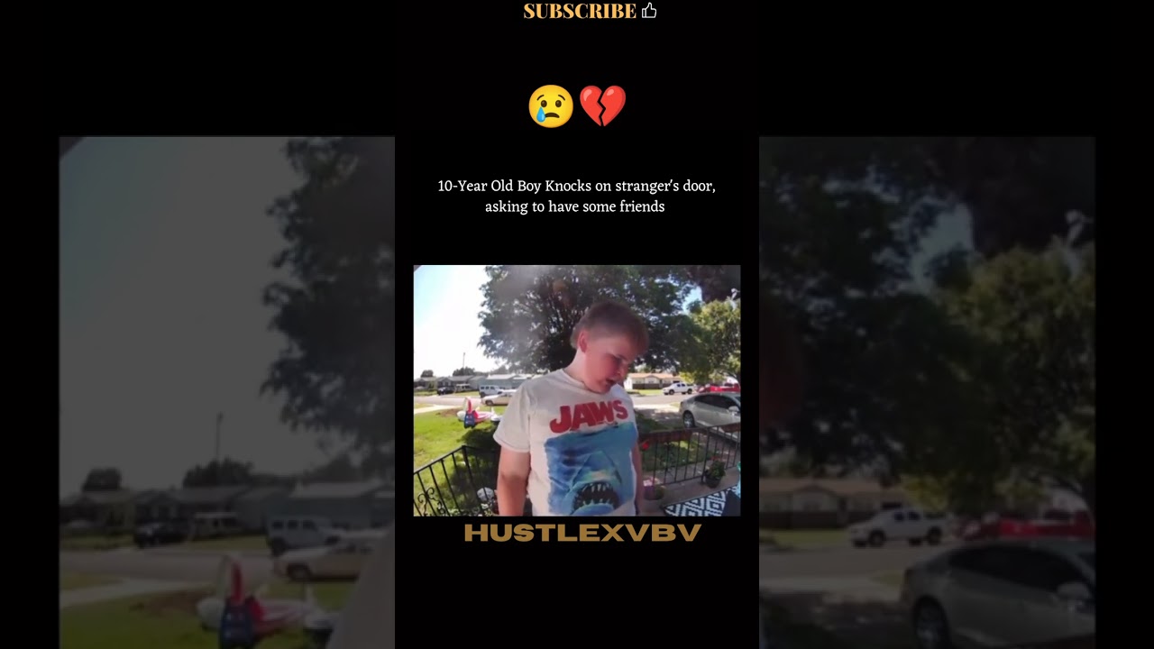 Shayden Walker, a kind young boy was going door to door looking for friends: 