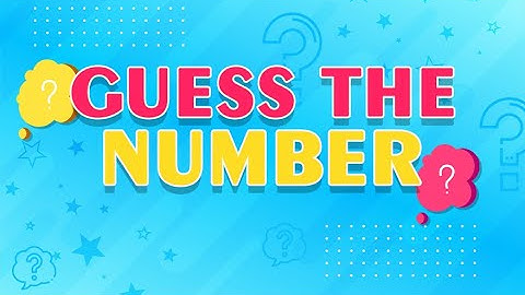 🎯 Number Guessing Game Using Python (tkinter)