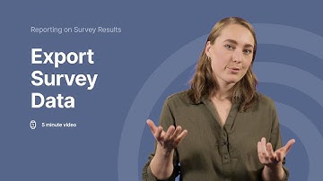 Master Survey Data Export in Enalyzer