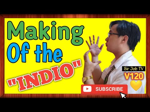 The Making Of The Spanish “Indio” | Sir Job TV | 120