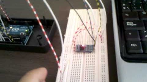 Acelerometro 3 ejes MMA7260 con Arduino