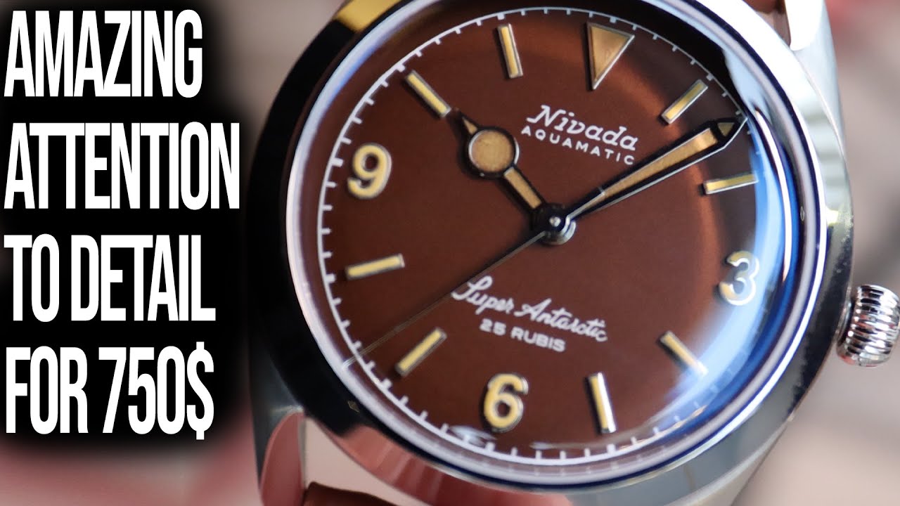 Tropical Dial Rolex Explorer, except it's 750$ || Nivada Grenchen