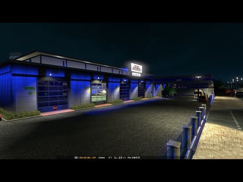 Скачать ETS 2 "ProMods V1.5 (Christmas Edition) - Карта Скандинавии + Франция"