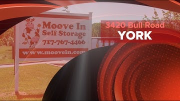 Moove In Self Storage – 3420 Bull Road, York – VIDEO TOUR 2016