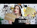 Inkbox tattoo review and unboxing | For Now Tattoo