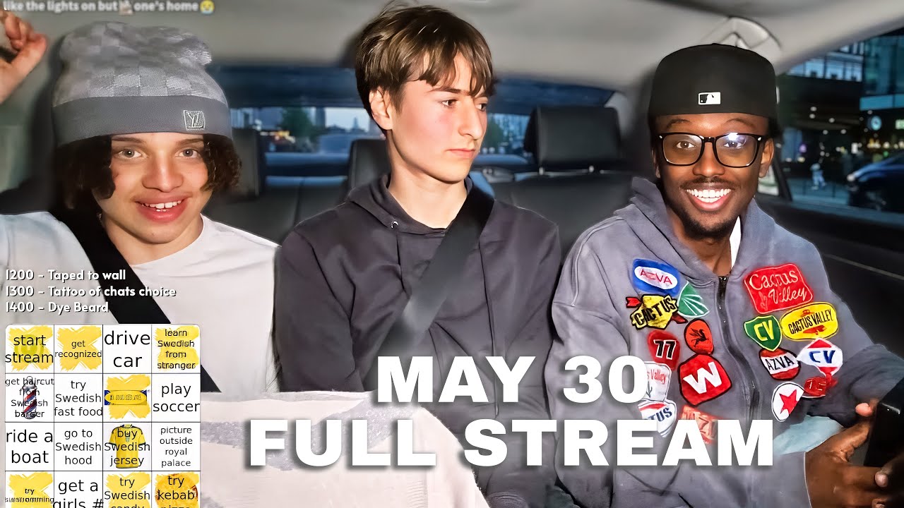 🇸🇪 IM IN SWEDEN 🇸🇪 IRL BINGO 🇸🇪 FIRST TIME IN EUROPE 🇸🇪 - Yusuf7n | 5/30/25