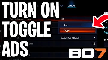 How To Turn On Toggle ADS Instead of Hold in COD Black Ops 7 - Full Guide