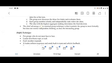 MGT 502 | Lecture #19 | Group Decision Making |