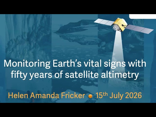 Satellite Altimetry for Monitoring Earth's Vital Signs