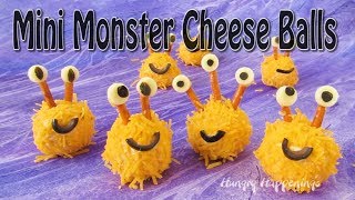 Mini Monster Cheese Balls
