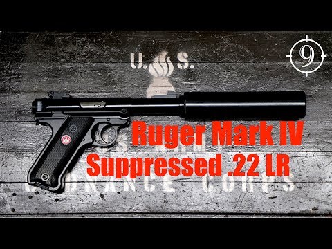 Ruger Mark IV Tactical Suppressed .22LR Review (Hitman's Krugermeier) 22 pistol