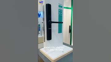 Hàng hót mới trình diện. Khóa thông minh Philips DDL608 lắp cửa nhôm #khoacuathanhhoa #khoavantay