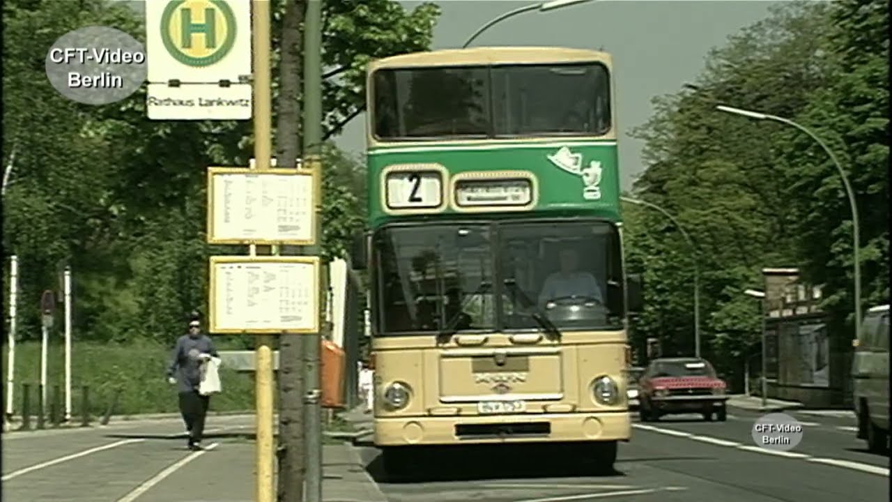 Berliner Doppeldeckerbusse. Typ SD
