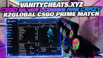 THESE SILVER LOBBIES ARE CRAZY | VANITYCHEATS.XYZ | CSGO PRIME CHEATING | R2GLOBAL #99