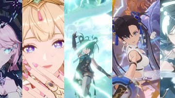 Tower of Fantasy: Domain 9 All Characters Discharge Skill Animation