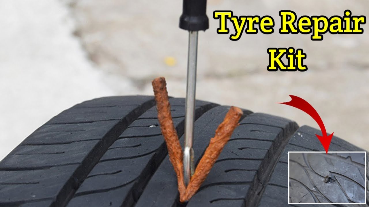 Tyre Puncture Repair Kit Tutorial - Easy Fix 