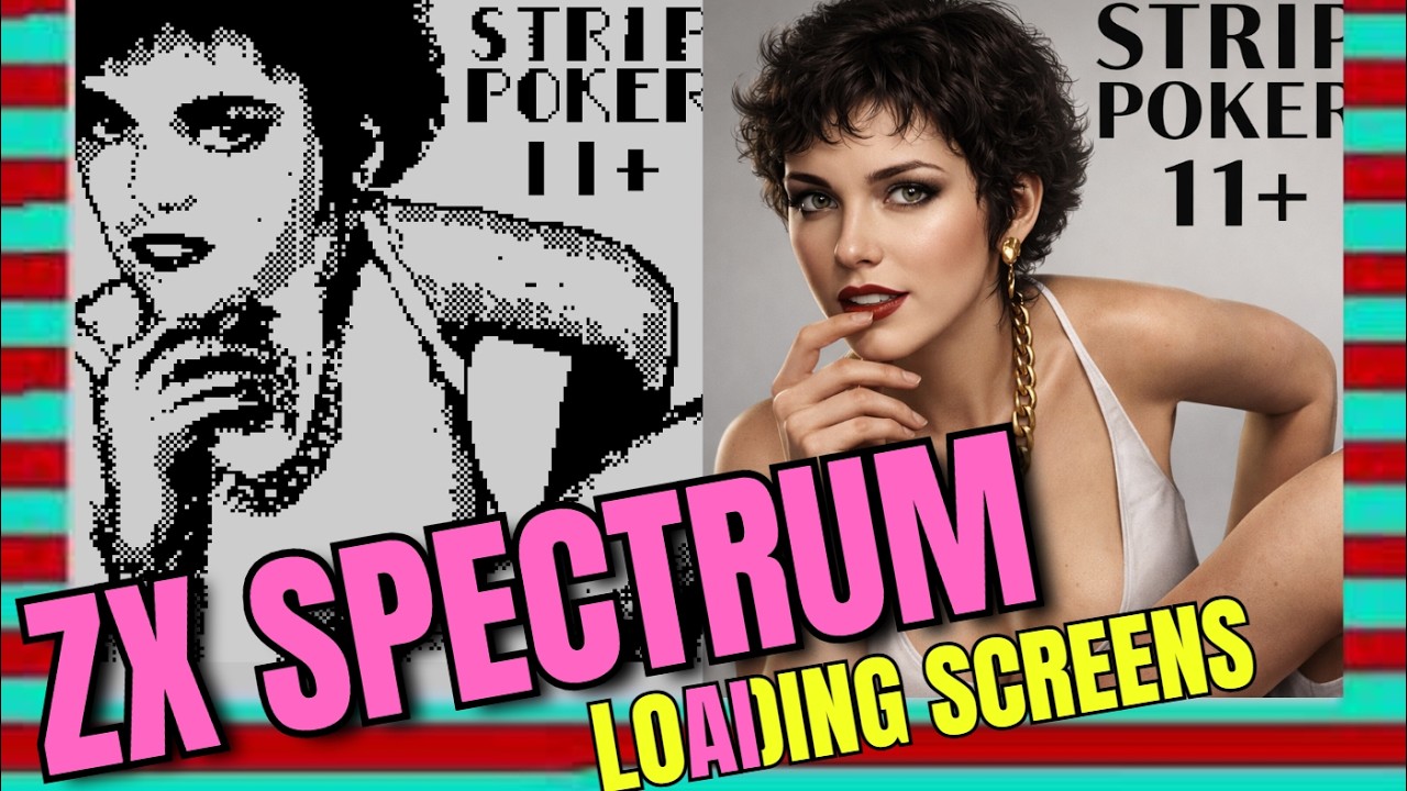 ZX Spectrum Loading Screen (AI 3) - YouTube