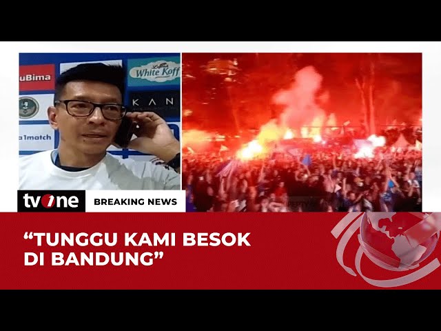Persib: Kami Persembahkan Piala Ini untuk Masyarakat Bandung dan Jabar | Breaking News tvOne class=