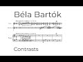 Béla Bartók - Contrasts