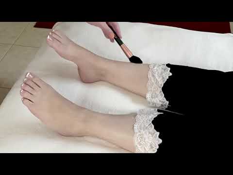 ASMR   Feet Tickling