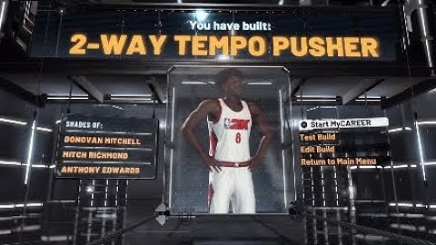 NBA 2k22 New glitchy ways to make a 2 way tempo pusher
