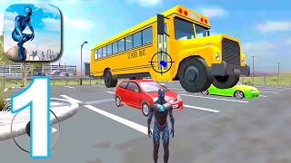 Black Hole Hero : Vice Vegas Rope Mafia - Gameplay Walkthrough Part 1 (Android,iOS) screenshot 5