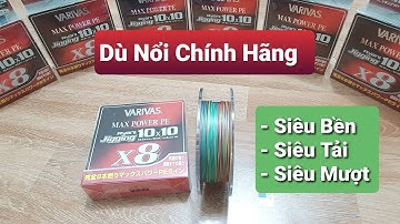 Dù Varivas 300m - Dù Câu Lục Đẳng Cấp Nhất Chính Hãng từ Nhật Bản
