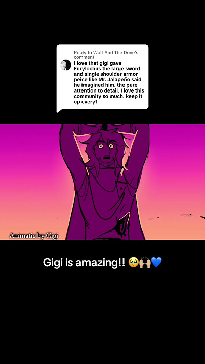 Thank you Gigi for this INTENSE Mutiny animatic ft. Armando Julián as Eurylochus!!