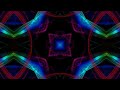 😌4K Kaleidoscope Screensaver  With Music For Relaxation - 1 Hour Long Psychadelic 4K Screensaver😌