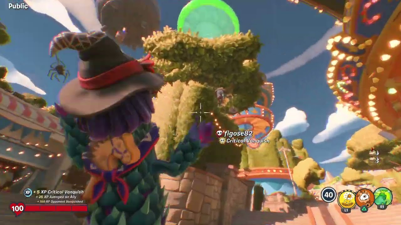 Cactus trickshot (PVZ BFN)