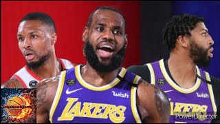 Los Angeles Lakers VS Portland TrailBlazers Game 3 Full Highlights 22\/August\/2020 NBA Playoffs