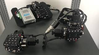 Fiber Alignment Stage Gonieometer Motorized AXG VMC