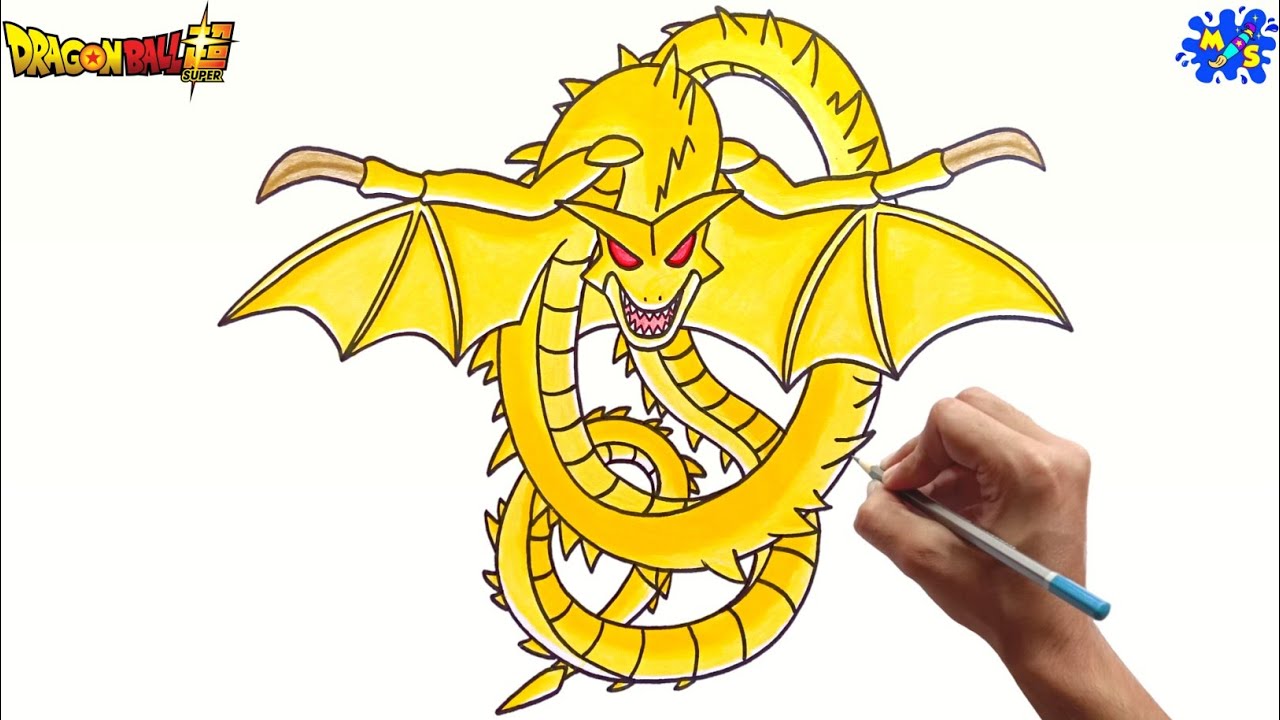 Shenron - Dragon Ball Drawing by Kassidy Monday - Pixels