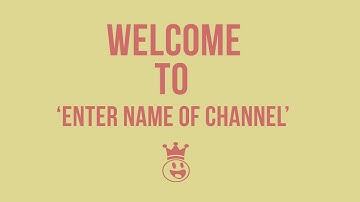 FREE AFTER EFFECTS INTRO TEMPLATE #1