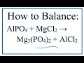 Balancing Chemical Reactions and Ions
