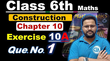 Class 6 Maths | RS Aggarwal | Chapter 10 Constructions | Question 1 (New Edition)