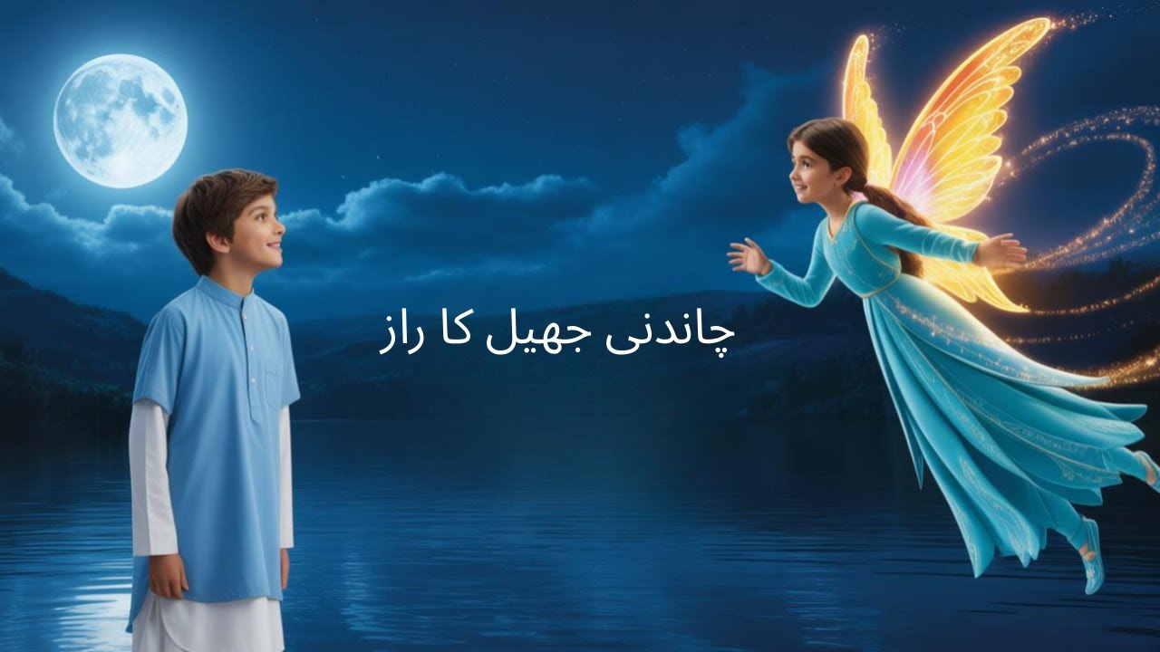 The Secret of the Moonlit Lake | Magical Urdu Story for Kids | Urdu Fairy Tale | Urdu Kahani