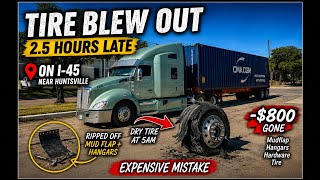 $538 FOR A USED TRAILER TIRE?! | Stranded at 5AM in My Semi