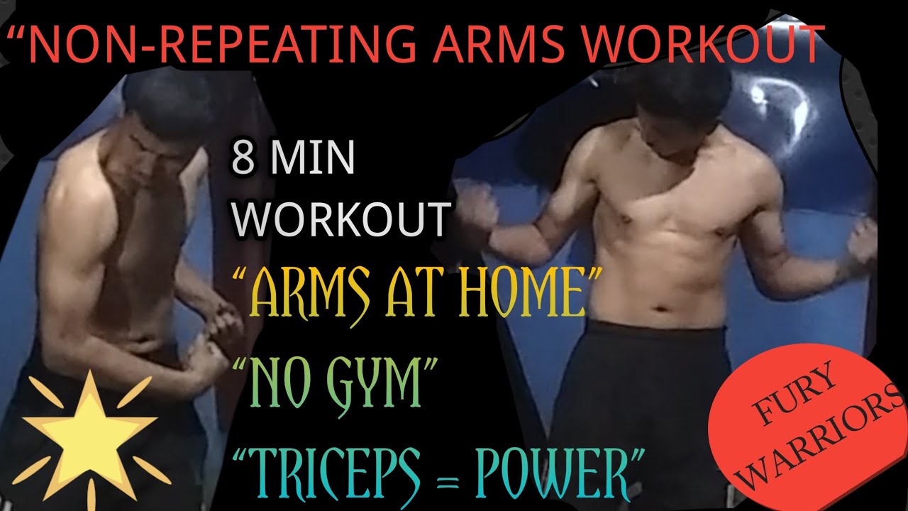 “Ultimate Arm Day at Home | Heavy Biceps & Triceps Workout for Real Strength”upper body workouts 
