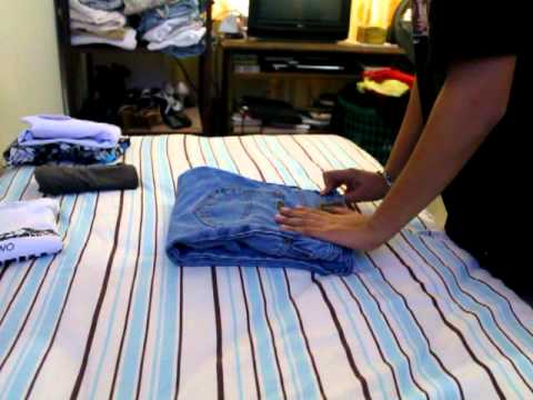 Como doblar ropa - YouTube