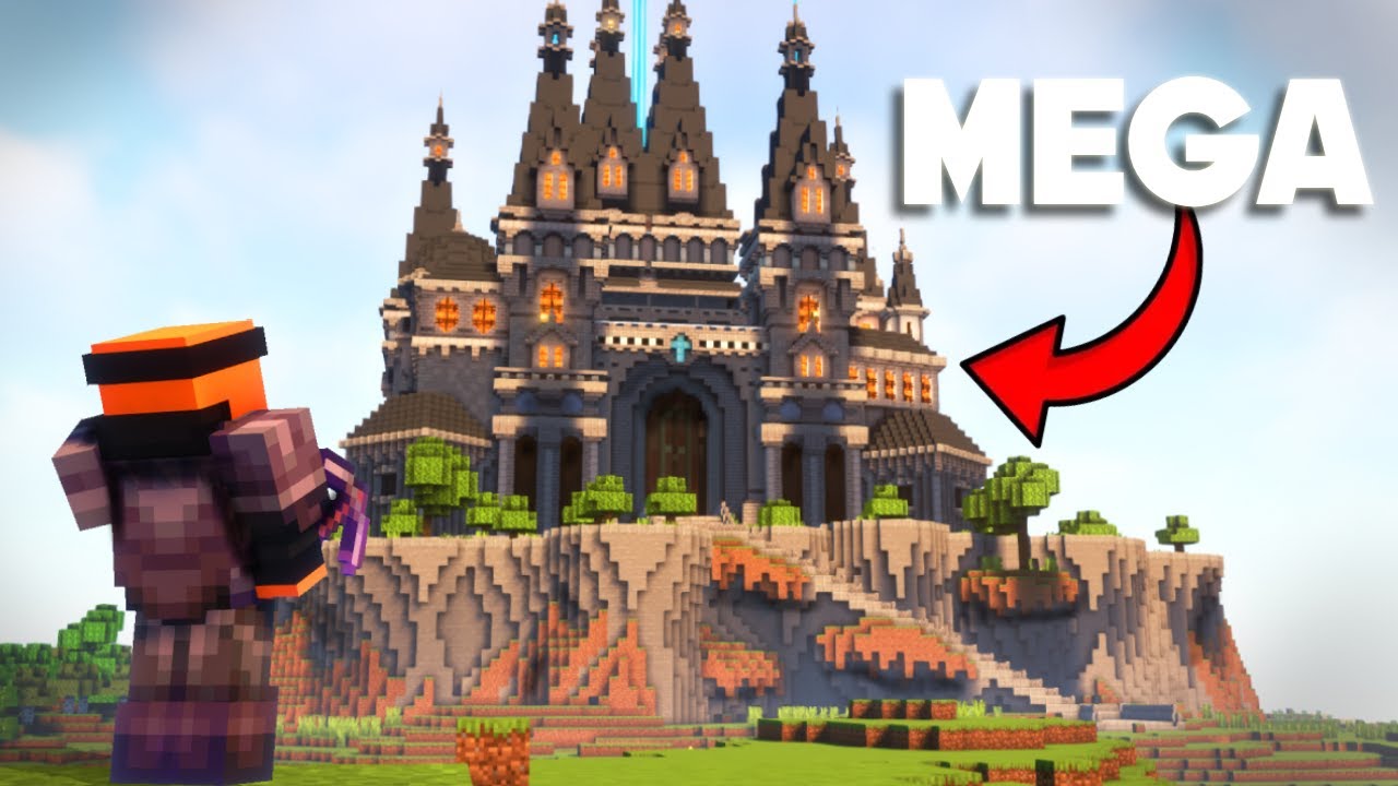 I Built The Most MEGA Starter Base in Survival Minecraft - YouTube