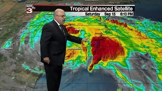 Rob's Sunday 6pm Weather Forecast