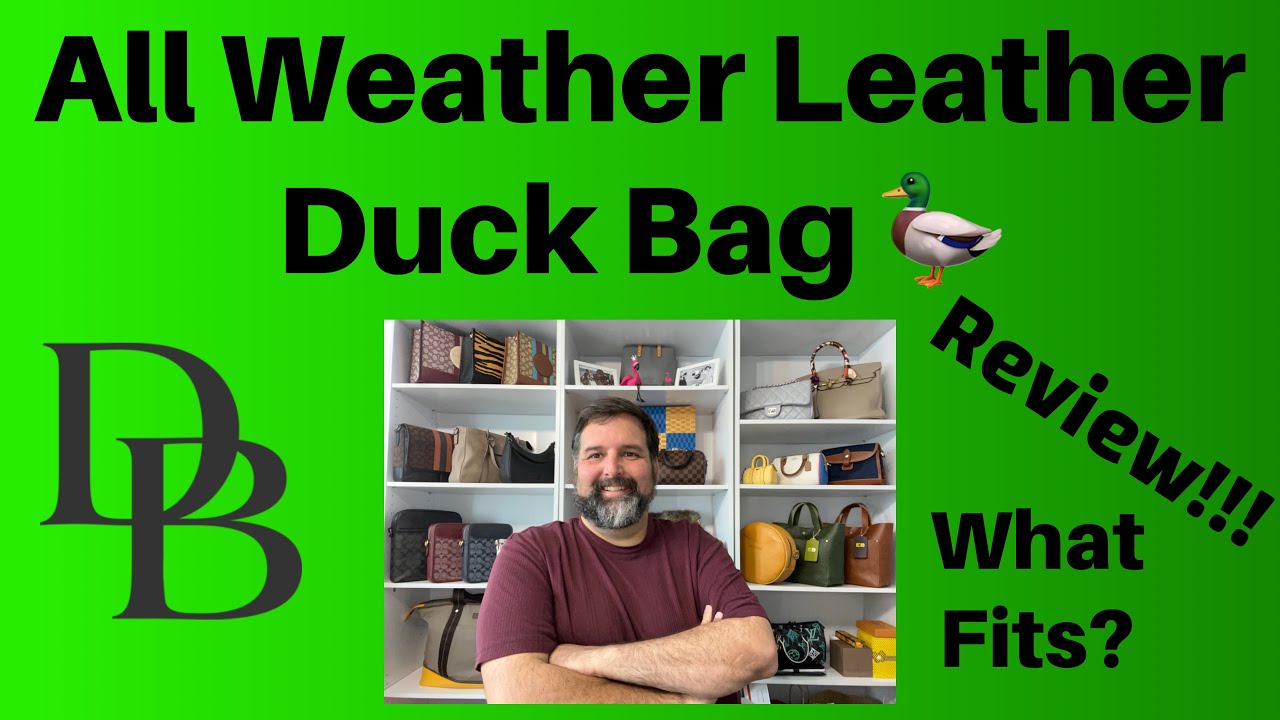 Dooney & Bourke Duck Bag || what fits || review - YouTube