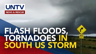 Flash floods at tornado, posibleng idulot ng malakas na bagyong tatama sa south USA