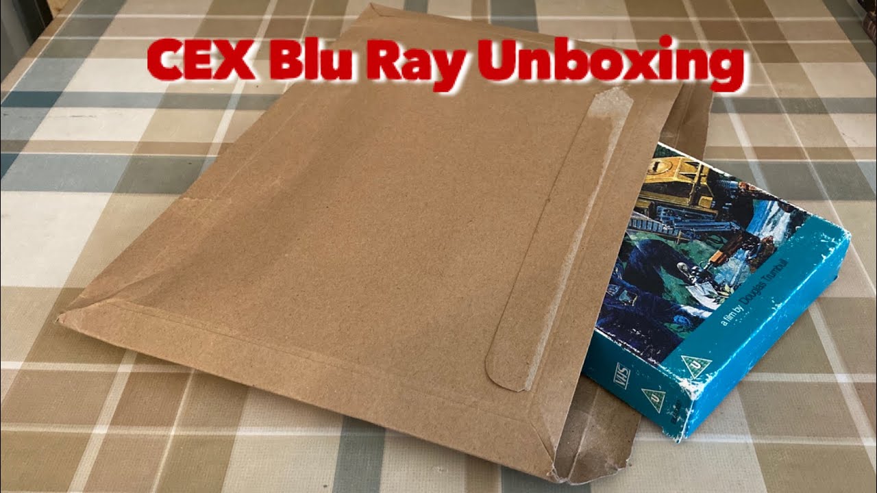 Unboxing a parcel from CEX.