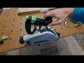 Festool TS 55 FEBQ Plus FS - Changing blade