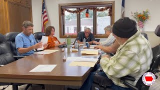 Brighton, Iowa, City Council Meeting 10 6 2025