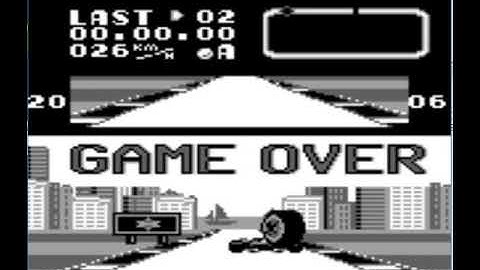 GP Race - Bit Corporation Gamate - MAME MESSUI64 v0.171 emulator