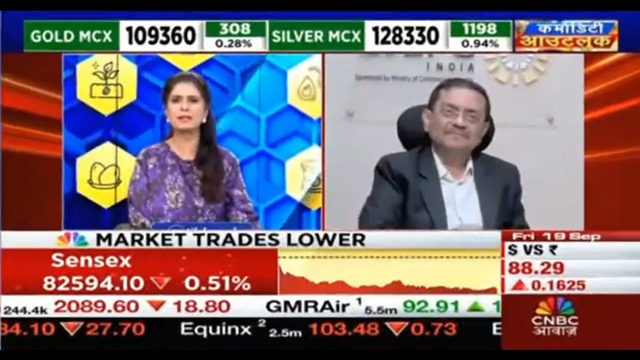 CNBC Awaaz with Mr. Sabyasachi Ray