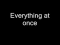 Everything At Once - Lenka w/ Lyrics